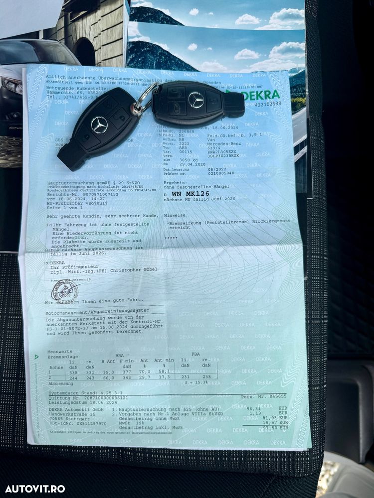Mercedes-Benz Vito 2.2cdi 136cp AC Navi - 26