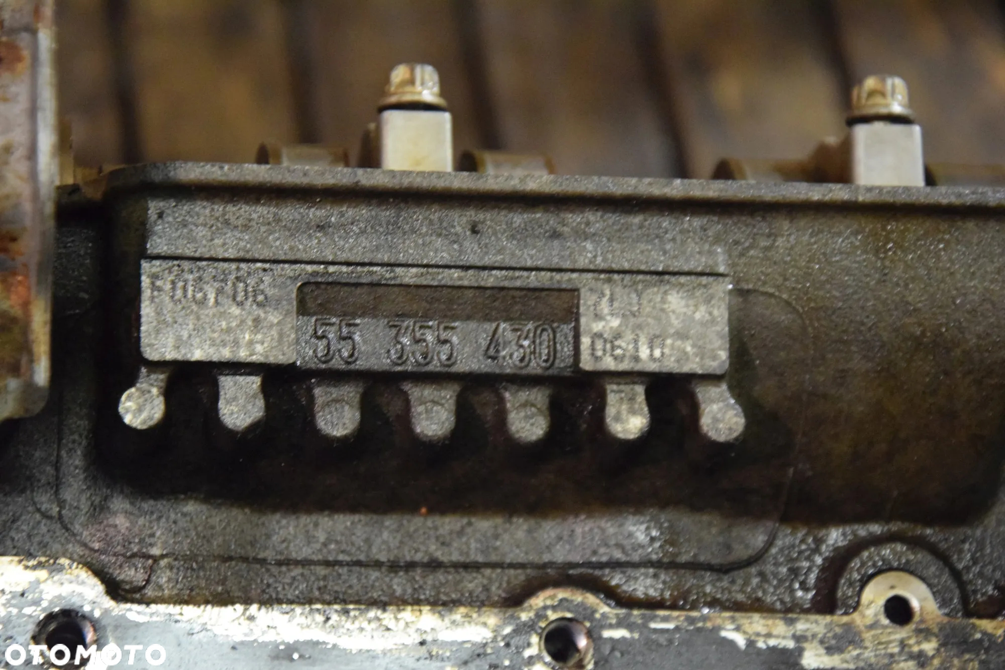 Opel 1.4 1.2 Z14XEP Z12XEP Głowica 55355430 Do naprawy, uszkodzona - 6