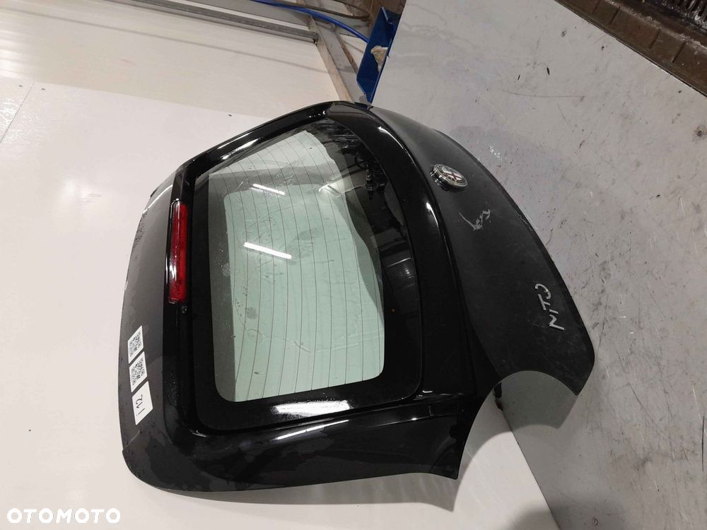 KLAPA TYŁ TYLNA BAGAŻNIKA | ALFA ROMEO MITO I HB 601 CZARNY - 2