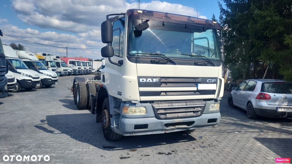 DAF CF 75.360 2012 r.  Rama pod zabudowę