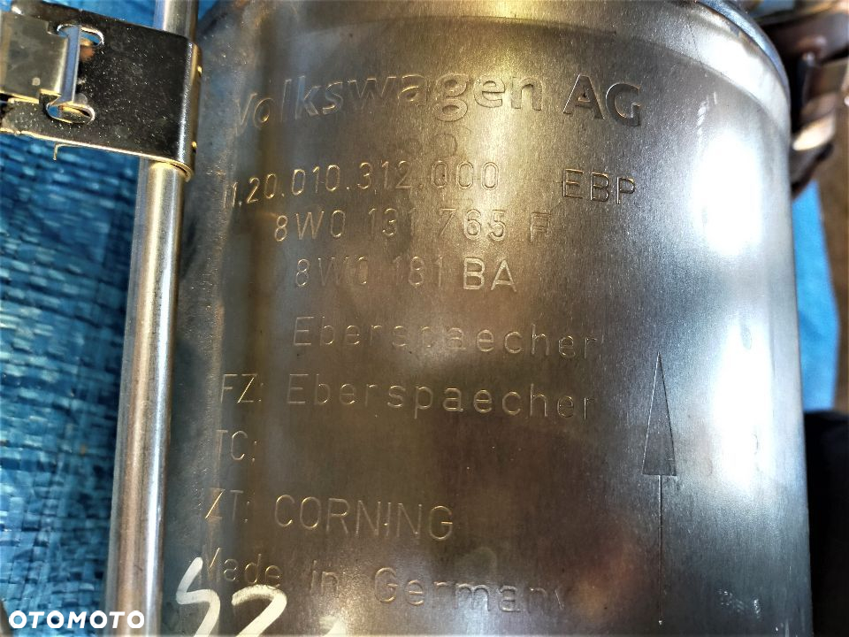 Filtr DPF Katalizator AUDI A4 B9 A5 8W A6 C8 2.0TFSI 8W0131765F - 3