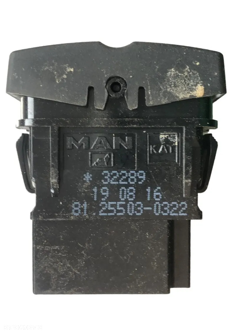 PRZYCISK PRZEŁĄCZNIK WŁĄCZNIK FILTRA MAN TGX TGS 81255030322 - 2