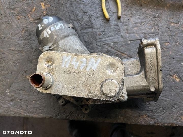 Podstawa filtra chłodnica oleju Bmw M47N e46 e83 x3 2.0d 150km - 1