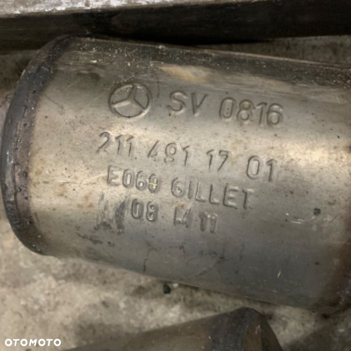 MERCEDES E 211 CLS 219 Filtr wydech benzyna sv0816 - 2
