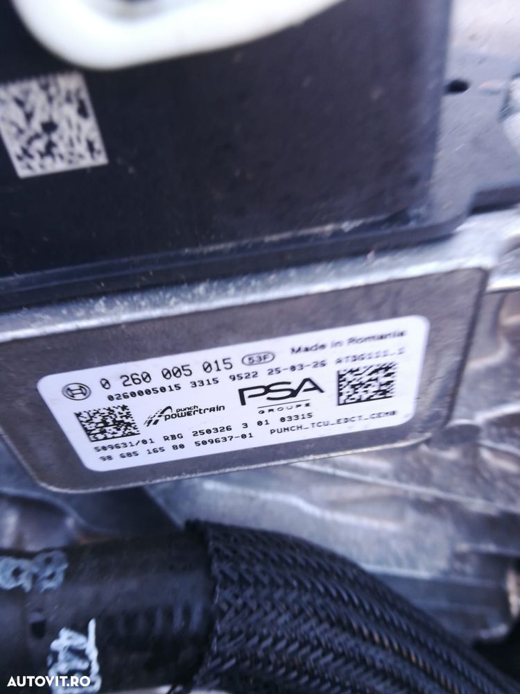 Calculator Cutie viteze Automat Peugeot 3008 II module de control 9868516580 0260005015 - 2