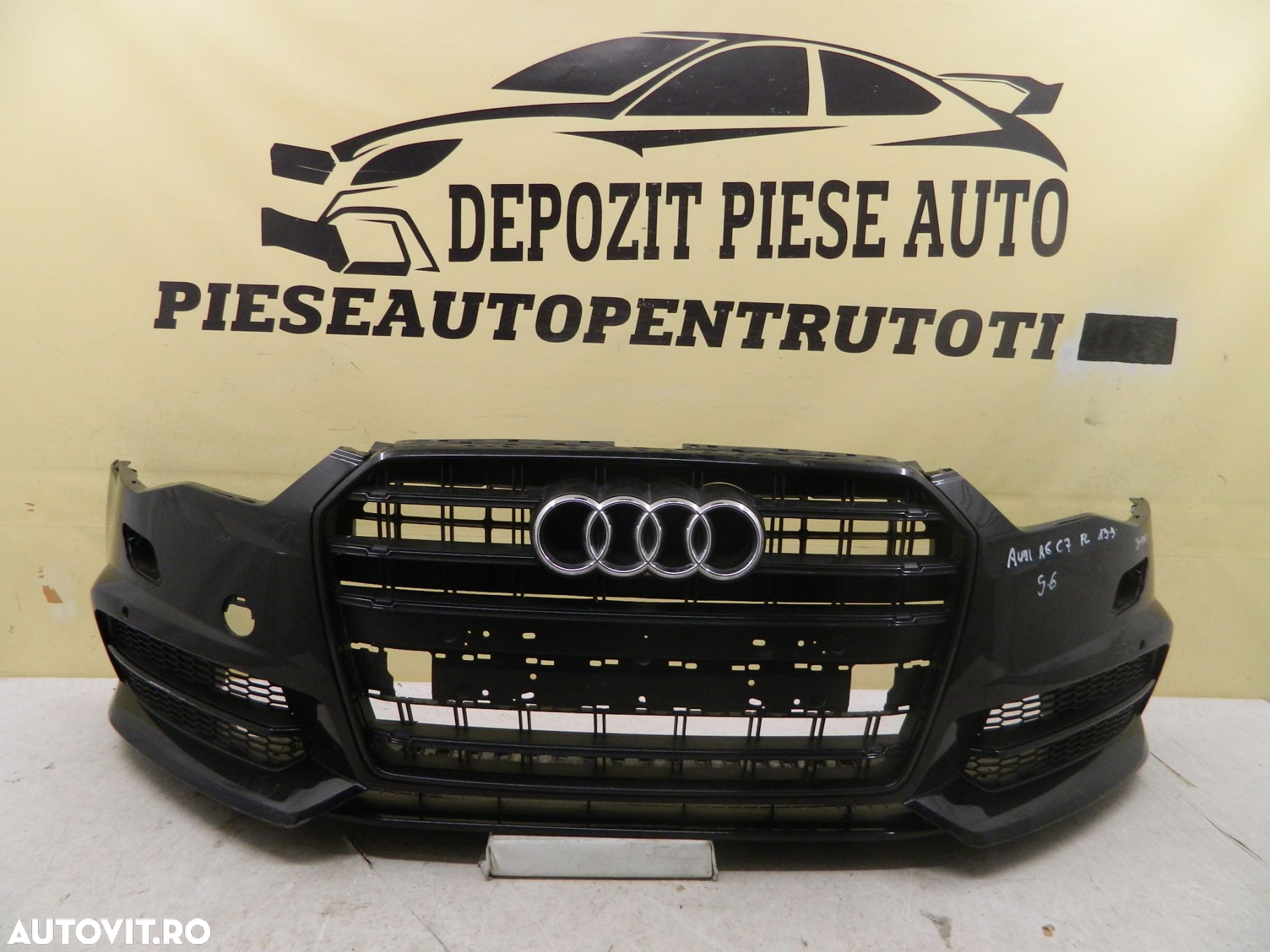 Bara fata Audi A6 4G S-LINE facelift, 2015, 2016, 2017, 2018, cod origne 4G0807437AB. - 2