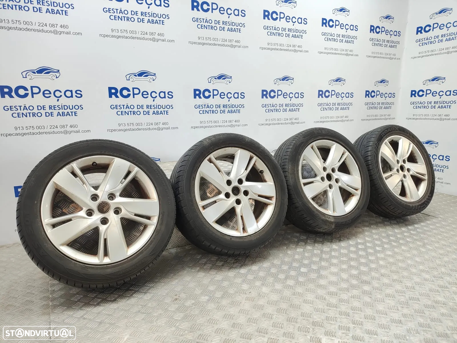 Conjunto Jantes Opel Astra J 7J ET44 5x115 - 9