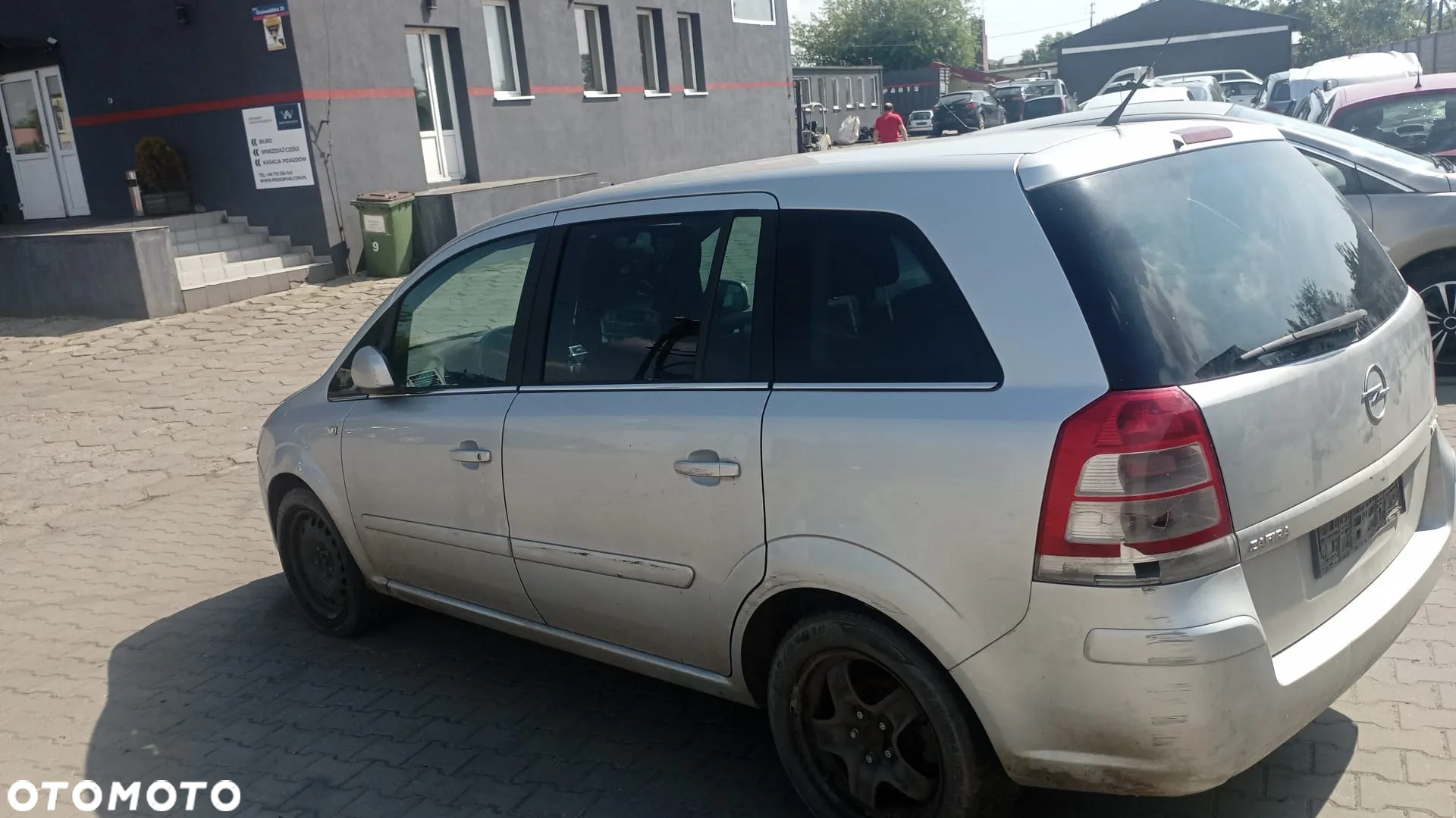 Zafira B lift Z176 zderzak maska blotnik lampa drzwi klapa - 2