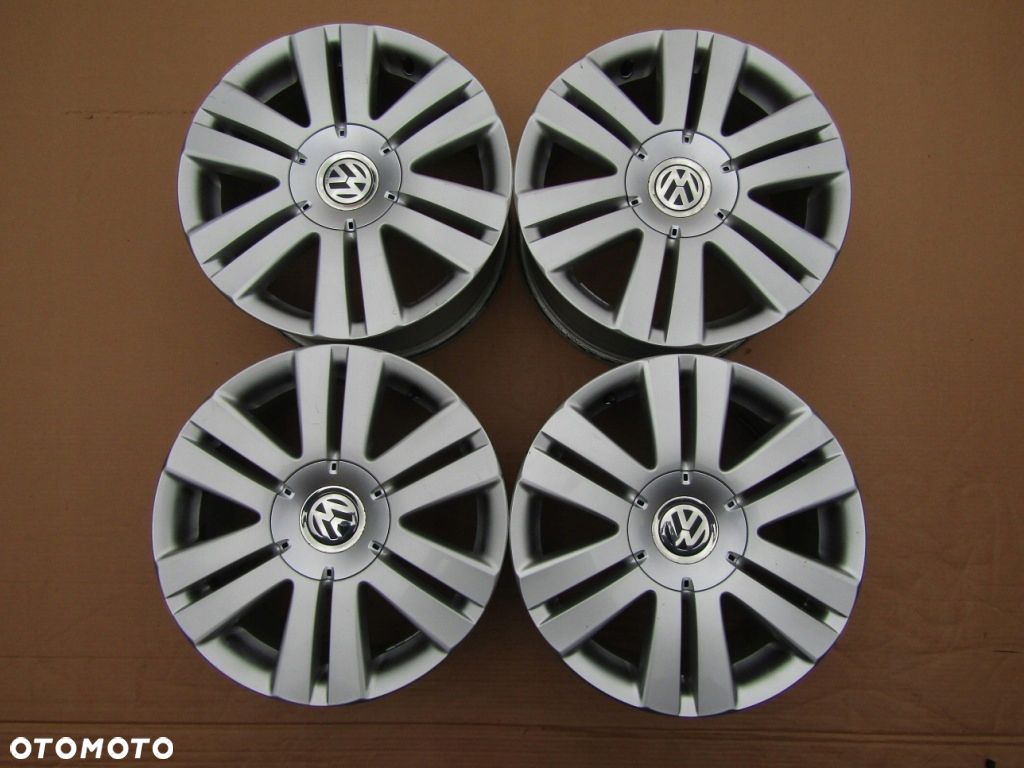 4x Felgi 16 VW T4 Touran Caddy Jetta Golf V VI VII VIII Passat B5 B6 B7 B8 - 1