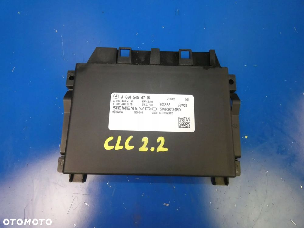 MERCEDES CLC W203 CL203 C W204 2.2 CDI MODUŁ STEROWNIK SKRZYNI BIEGÓW - 1