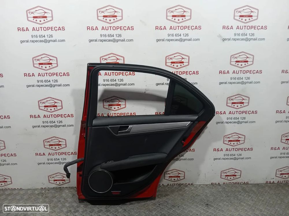 Porta Trás Traseira Direito Mercedes Class C W204 Sedan Original - 5