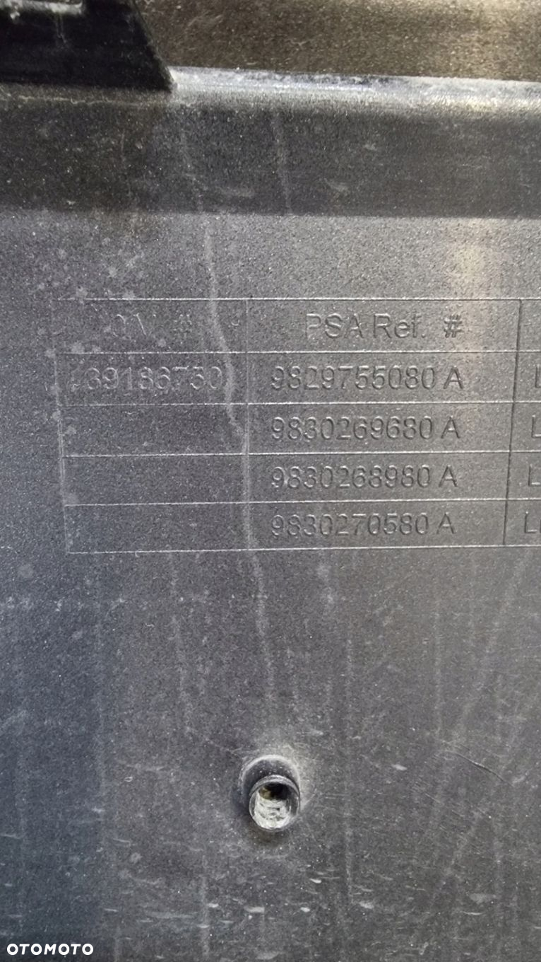 OPEL CORSA F GSI ZDERZAK PDC TYŁ TYLNY 9829755080A - 14