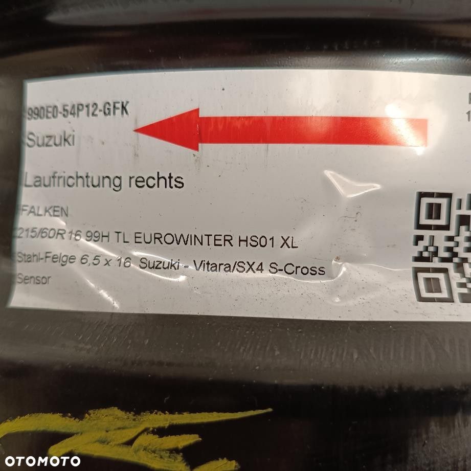 Felgi 5x114,3 16 Suzuki Vitara Sx4 + Czujniki 4szt (F9599) - 6