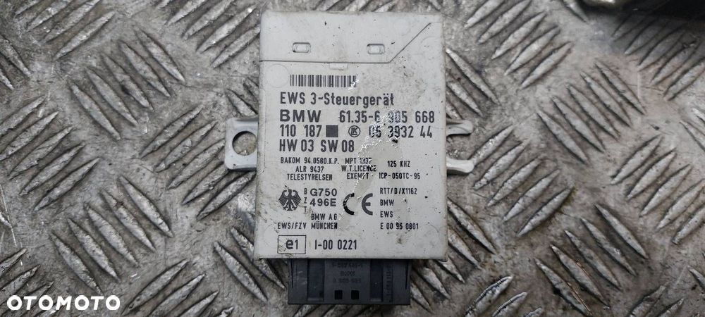 ZESTAW STARTOWY BMW E39 530 D 7785540 STACYJKA AUTOMAT - 4