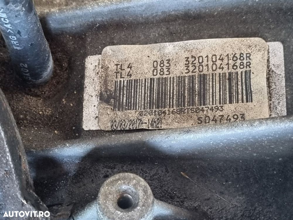 Cutie de viteze Renault Kadjar 1.2 B 2015 - 2018 130CP Manuala 6 Trepte H5F 408 Euro5 ... - 2