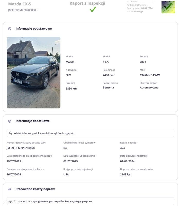 Mazda CX-5 SKYACTIV-G 194 AWD Exclusive-Line - 19