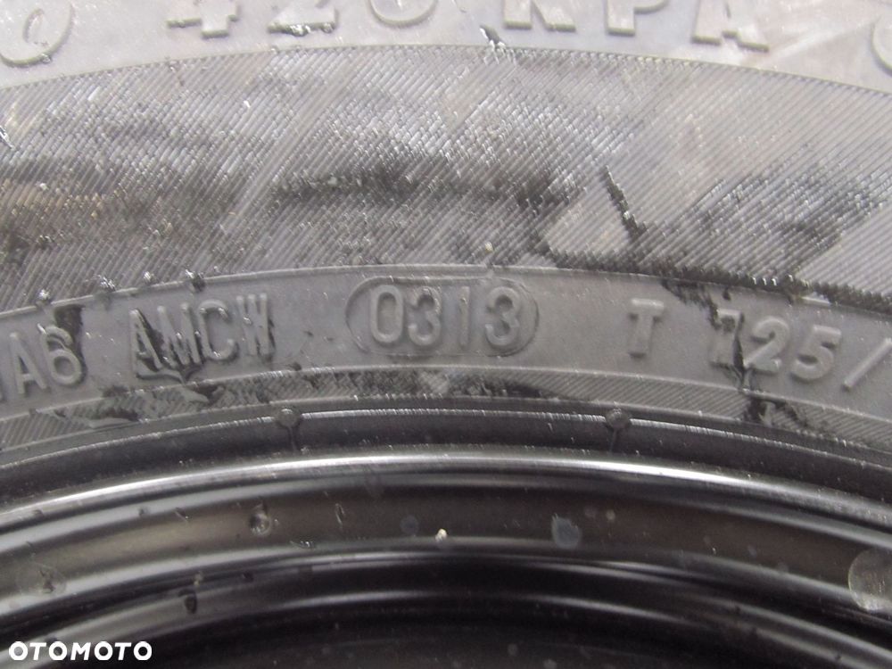 MERCEDES C KLASA W204 07-14 KOLO DOJAZDOWE DOJAZDOWKA 16'' 125\90 98M 2044000302 - 7