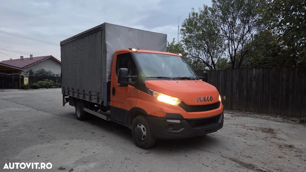 Iveco Daily 35-150 cu prelata si lift, cat B,  posibilitate leasing - 2