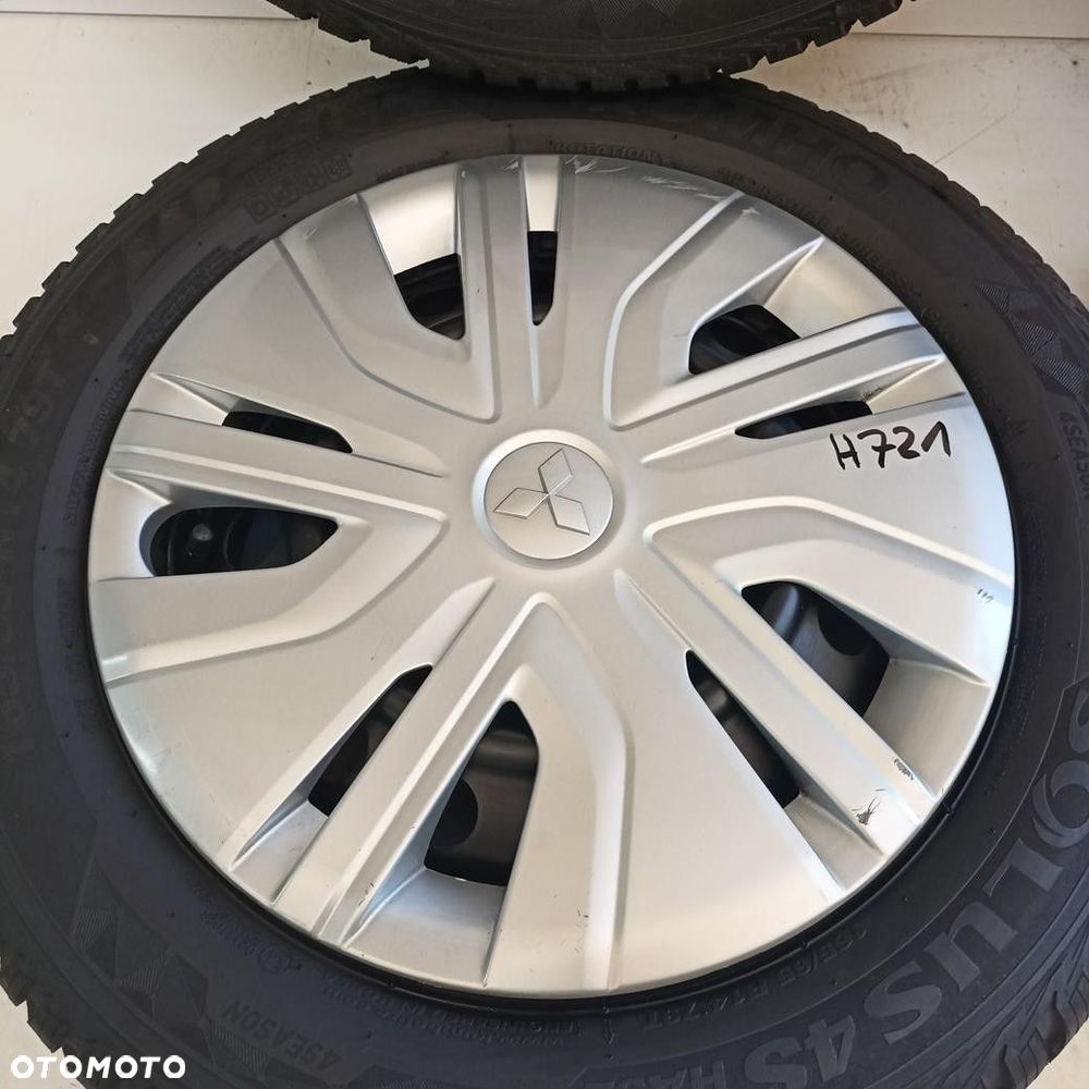 Koła 4x100 14 Mitsubishi Space Star + Kołpaki (H721) - 6