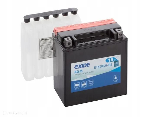 Akumulator 12V 18Ah Exide YTX20CH-BS, ETX20CH-BS Rybnik