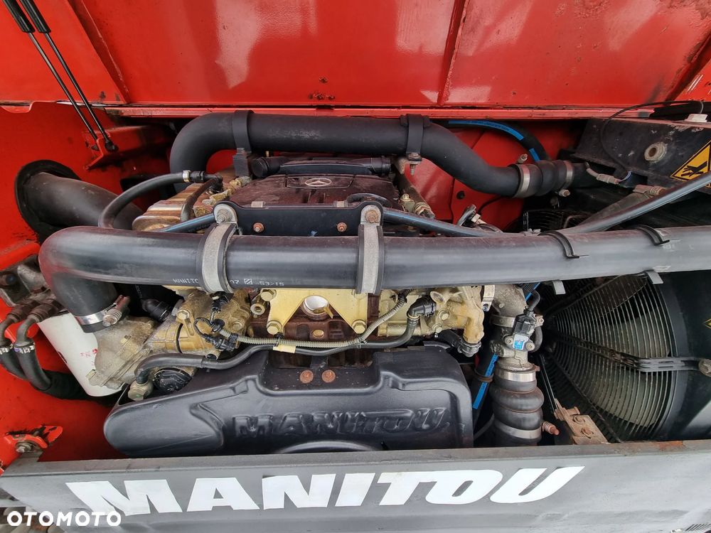 Manitou MRT3255+ PRIVILAGE Ładowarka Teleskopowa 32metry 5630 mtg Kosz (Pilot 2 funkcje) Wciągarka hydr. Widły. Jak Nowa z Norwegii! 2017r. KLIMA Webasto post. Kamera DEKRA 2026r. Po serwisach 100h temu! skręt 4 koła. Auto-poziomowanie! jazda szybka wolna. Zero luzów wycieków! - 34
