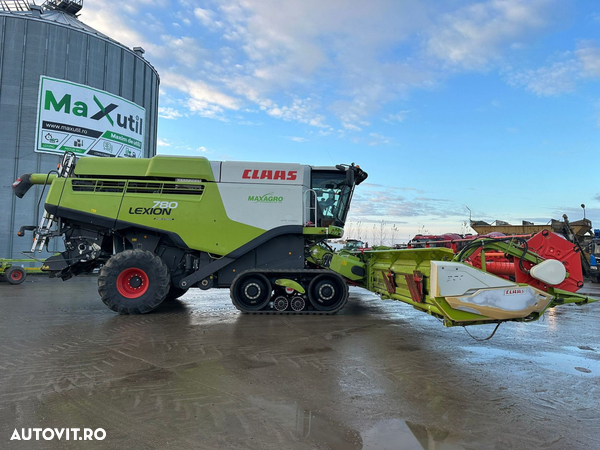 Claas Lexion 780TT Combina Agricola si Heder Vario 1080