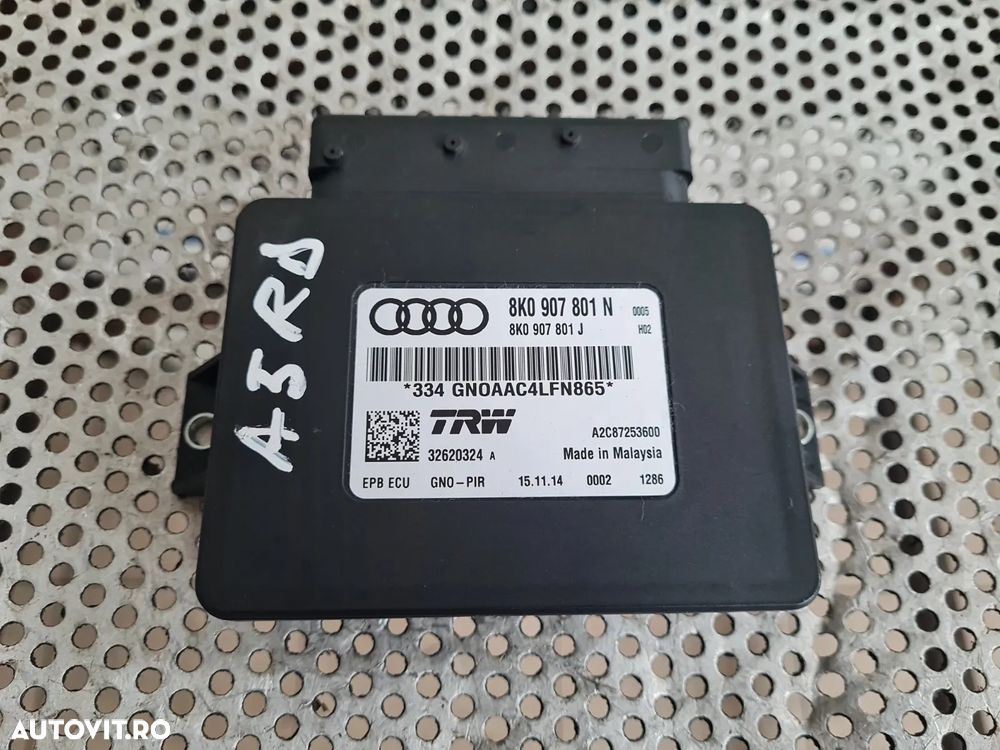 Modul Calculator Frana De Mana Audi A4 B8 Q5 Q3 A5 2.0 Tdi Euro 5 Cod Motor CJC Cutie Automata NYM An 2012-2013-2014-2015 Volan Stanga Dezmembrez Audi A5 Facelift 2.0 Tdi Automat Motor CJC Cutie Automata NYM Volan Stanga Xenon Piele An 2012-2013-2014-2015 - 4