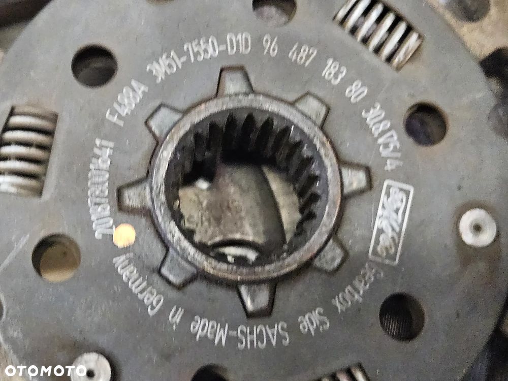 Volvo V50 S40 Ford Focus  1.6 D TDCI  koło dwumasowe sprzęgło 3M51 - 5