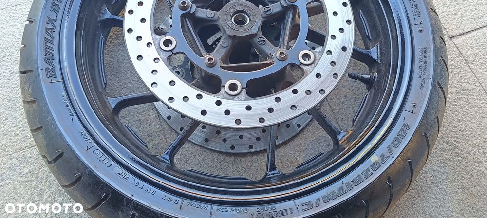 YAMAHA MT09 MT 09 FELGA PRZÓD KOŁO TARCZE HAMULCOWE - 8