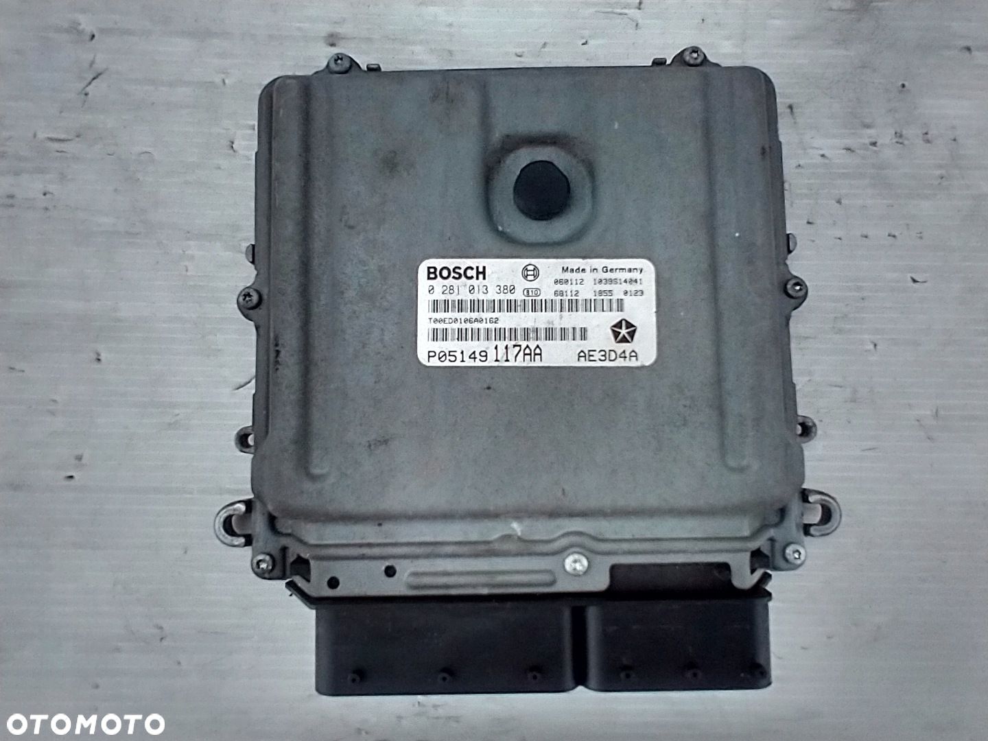 CHRYSLER 300C 3.0 CRD KOMPUTER STEROWNIK SILNIKA ECU P05149117AA 0281013380 - 1
