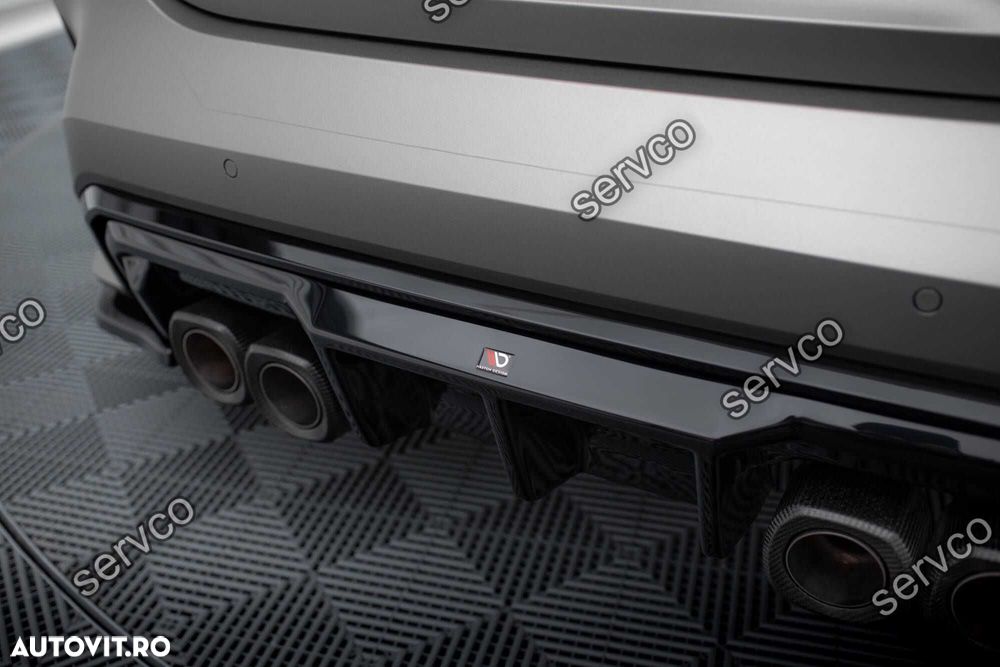 Prelungire difuzor bara spate Bmw M4 G82 M3 G80 2021- v8 Maxton Design - 3