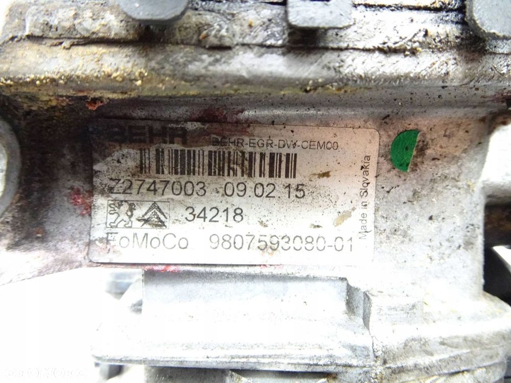 zawór egr chłodnica egr ford mondeo mk5 2.0 tdci 0280751018 - 8