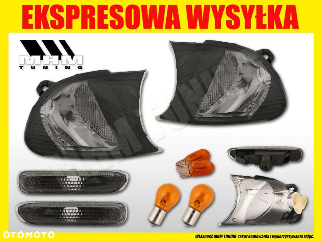 KIERUNKOWSKAZ MIGACZ BMW 3 E46 COUPE LIFT BLACK FK - 2