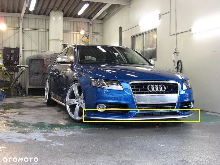 AUDI A4 B8 PRZEDNIA DOKŁADKA ZDERZAKA PODKŁAD - 1