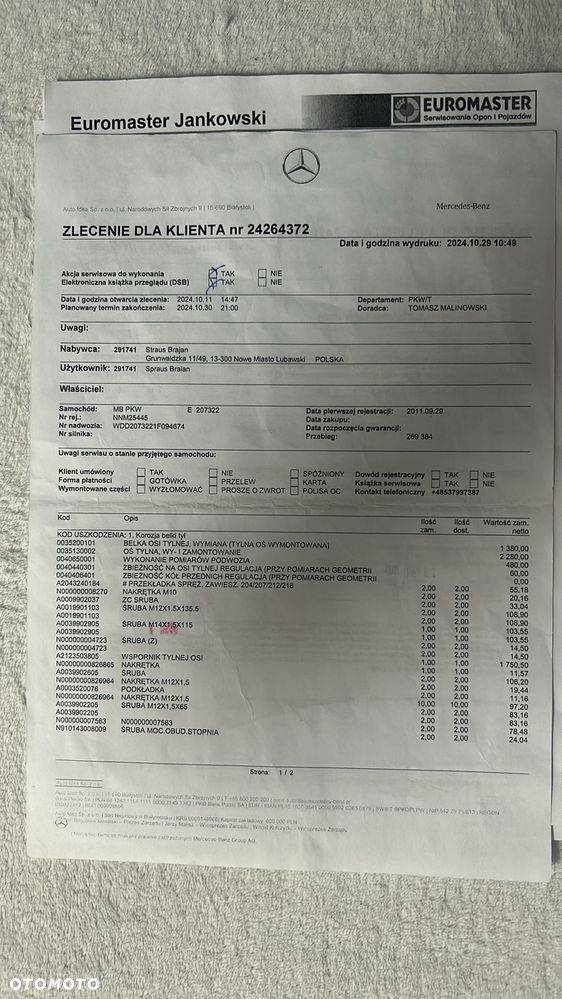 Mercedes-Benz Klasa E - 22