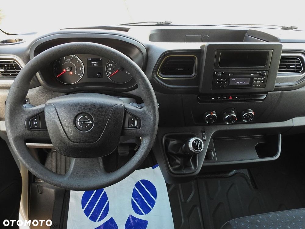 Opel MOVANO PLANDEKA 10 PALET WEBASTO KLIMATYZACJA TEMPOMAT LEDY PNEUMATYKA  165KM - 31