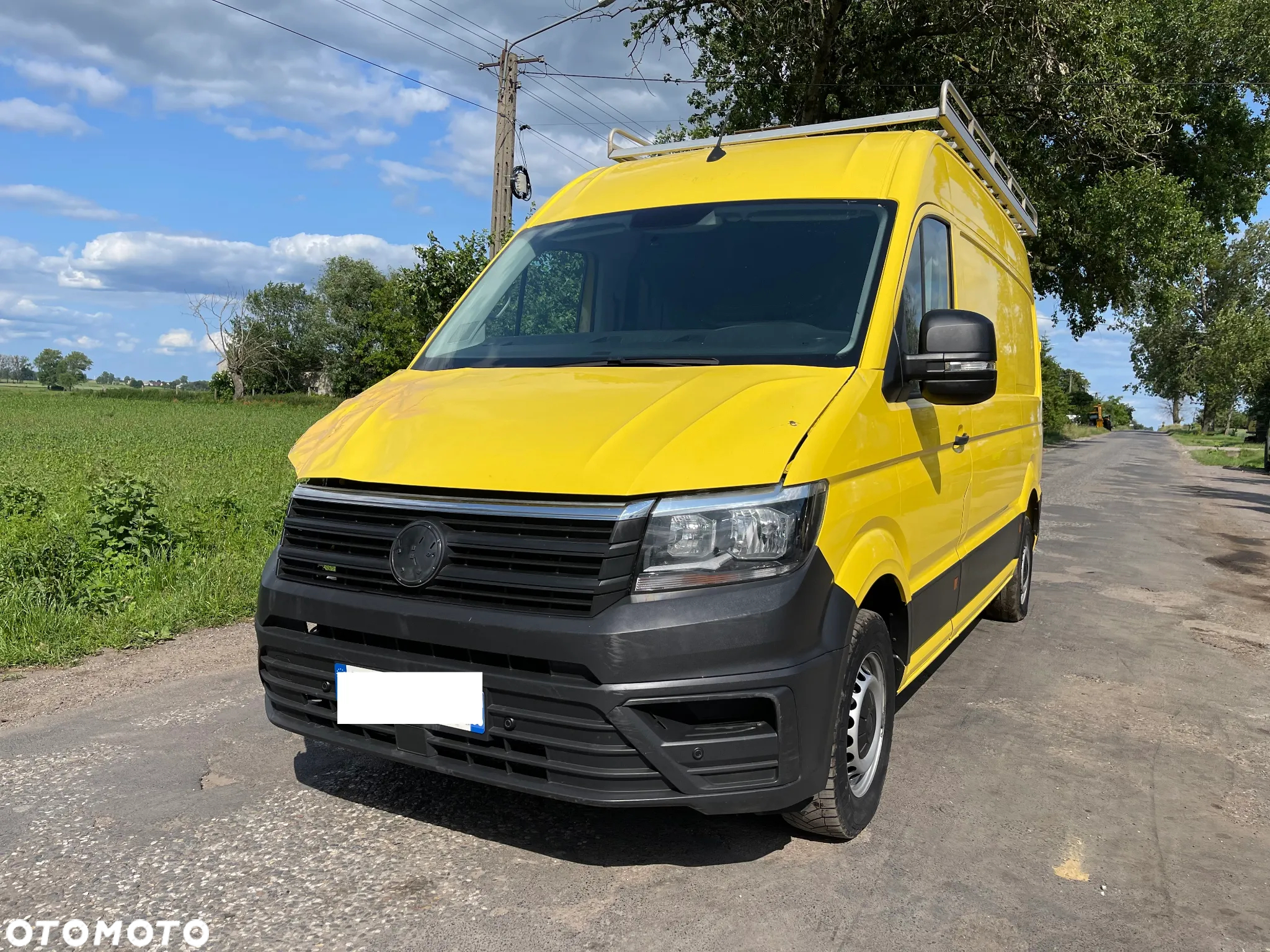Volkswagen Crafter ROK 2018 Nowy model Średniak Średni 2.0 TDI 140 KM KLIMA - 2