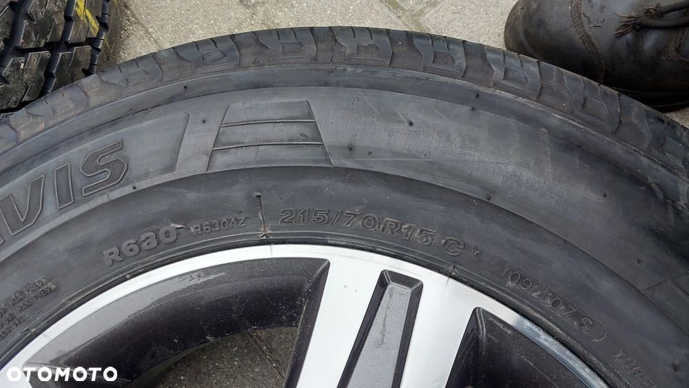 Komplet kol aluminiowych DUCATO BOXER JUMPER 6Jx15 ET68 5x118 215/70r15C - 11