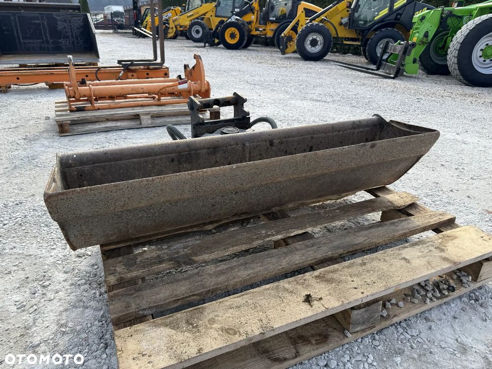 ŁYŻKA SKARPOWA SKARPÓWKA HYDRAULICZNA 120CM LEHNHOFF MS01 MS 01 KOPARKI MINIKOPARKI JCB HITACHI YANMAR BOBCAT CAT KUBOTA - 7