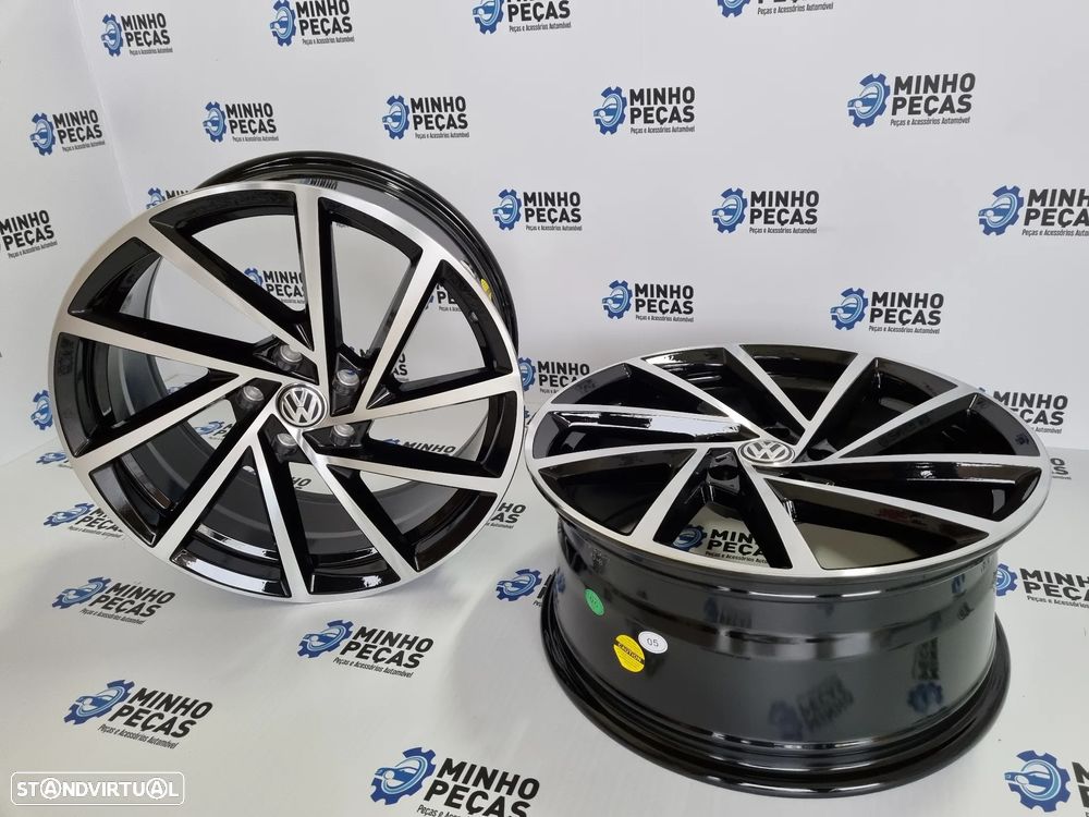 Jantes Golf R (2017) em 17 Preto Polido - 6