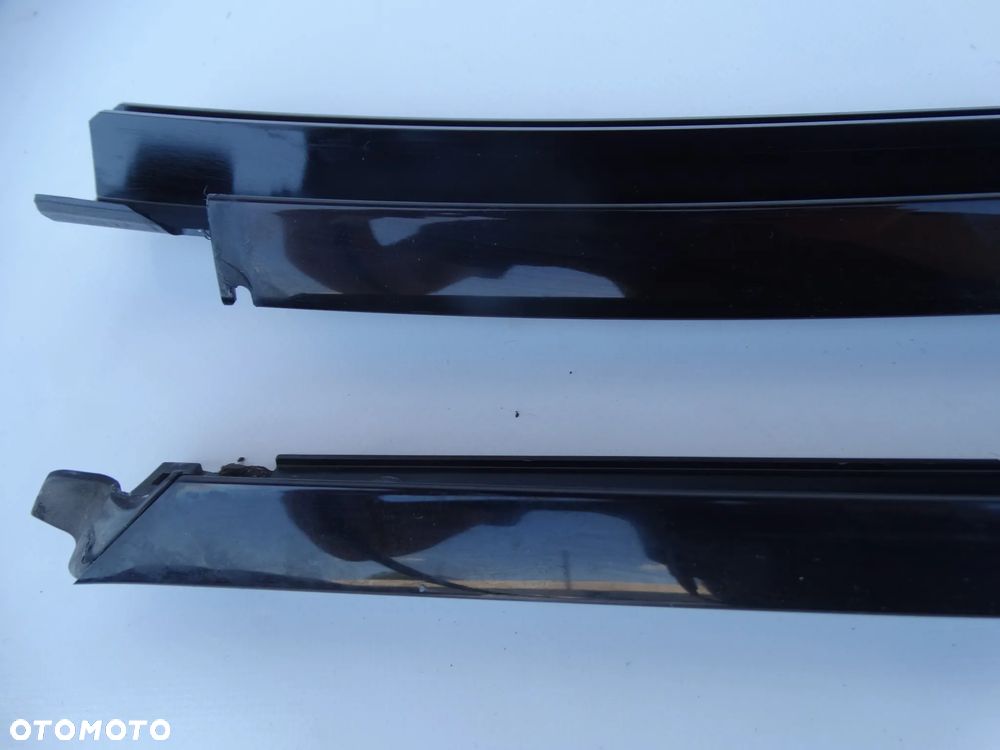 LISTWA SZYBY DRZWI LEWA PRAWA BMW E46 CABRIO M-PAKIET SHADOWLINE F-VAT - 2