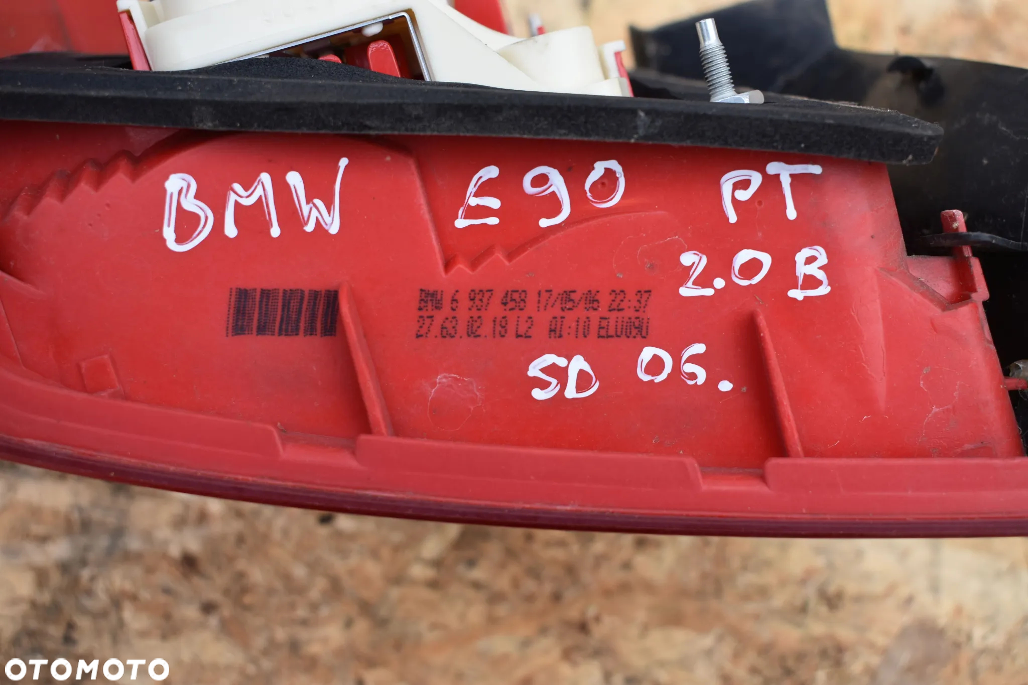 LAMPA TYŁ PRAWA BMW E90 SEDAN 6977458 - 5
