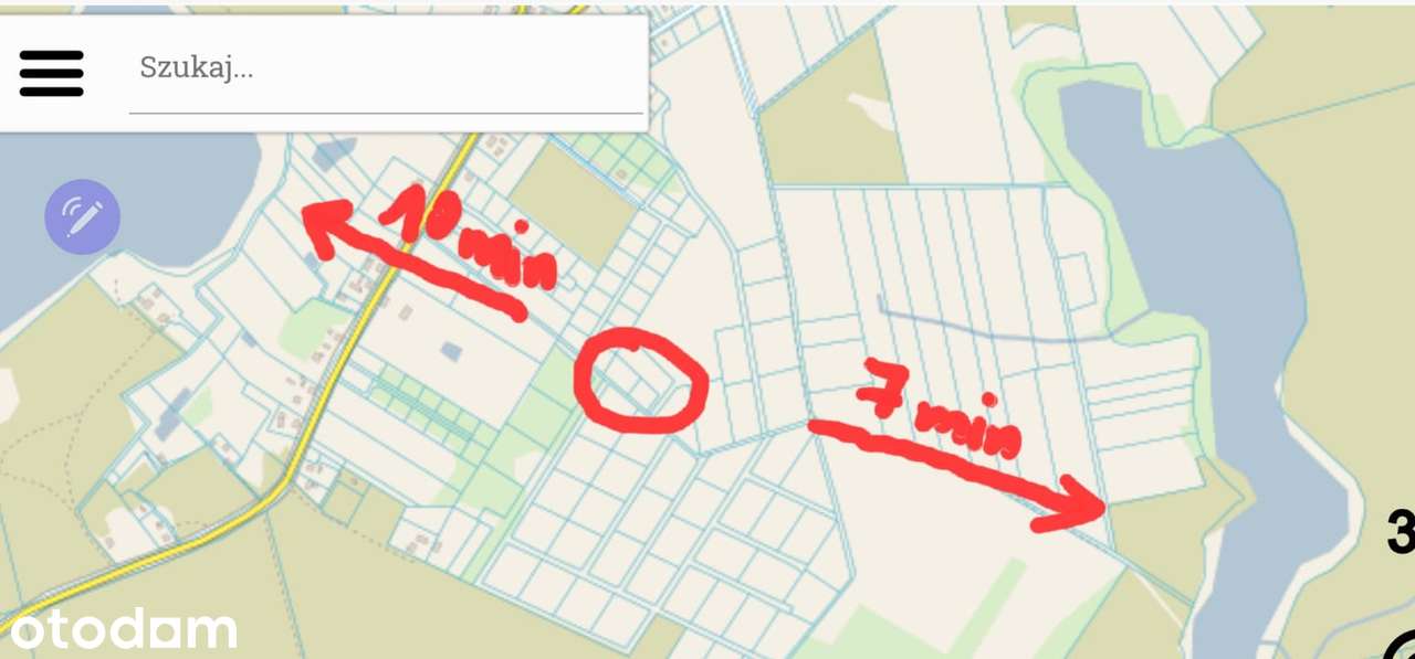 Działka rekreacyjna, warunki zabudowy, kilka minut spacerem do jezior - Pełny obrazek: 4/6