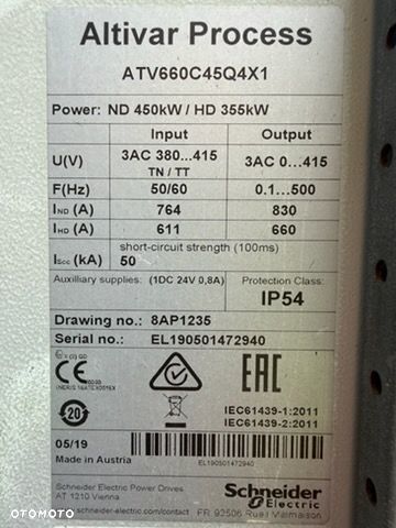Inny Schneider Electric  ATV660C45Q4X1 - 4