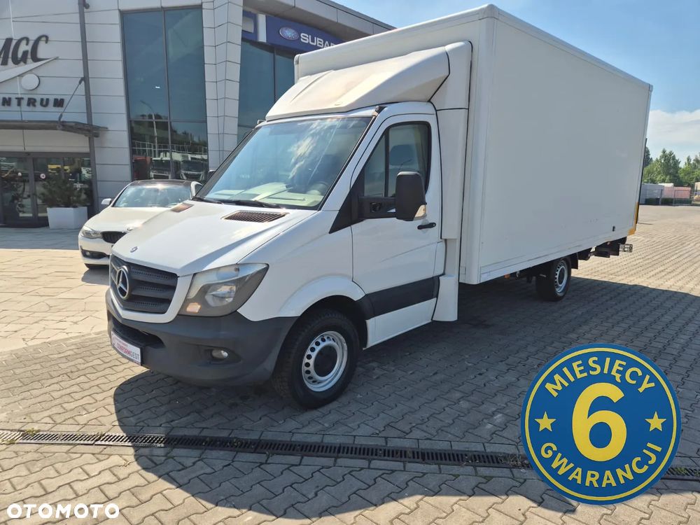Mercedes-Benz Sprinter 316 CDi / KONTENER / NAJWIĘKSZY / PNEUMATYKA TYŁ / WINDA 750KG NA PILOT / BEZWYPADKOWY / SERWISOWANY / KLIMATYZACJA / KAMERA COFANIA / EURO 5 - 2
