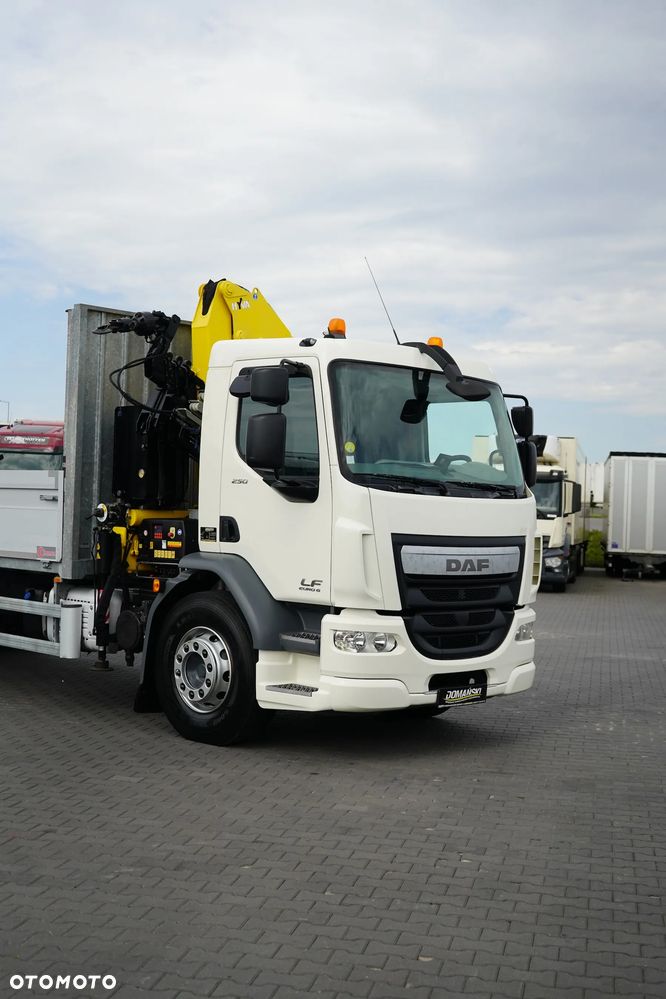 DAF / LF / 250 / SKRZYNIOWY + HDS / HYVA HB-150 / PILOT / ROTATOR - 22