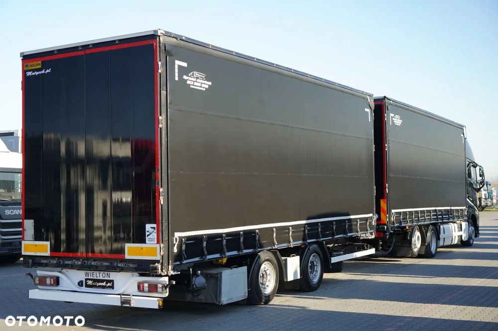 Volvo FH 460 / ZESTAW TANDEM / 120 M3 / PRZEJAZDOWY / I-SAVE / I-PARK COOL / OŚ PODNOSZONA SKRĘTNA / WIELTON - 4