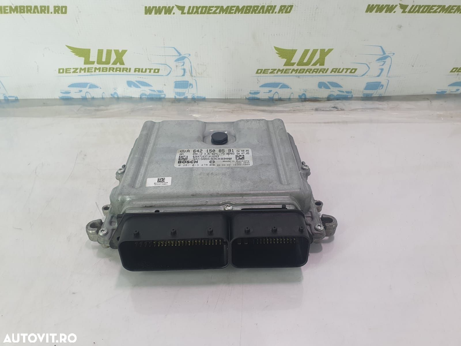 Calculator motor ecu 3.0 cdi om642 A6421508591 Mercedes-Benz E-Class - 1