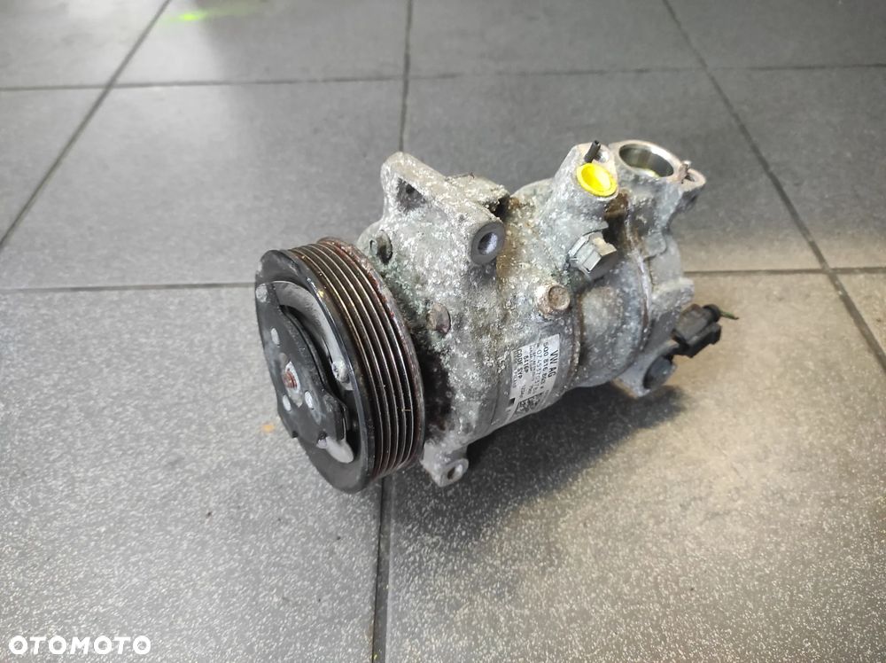VW AUDI SEAT SKODA KOMPRESOR SPRĘŻARKA KLIMATYZACJI 5Q0816803F SANDEN SKODA OCTAVIA 3 FABIA 3 SUPERB 3 VW GOLF 7 PASSAT B8 SEAT LEON 3 AUDI A3 8V SPRAWNY WYSYŁKA !!!!! - 1