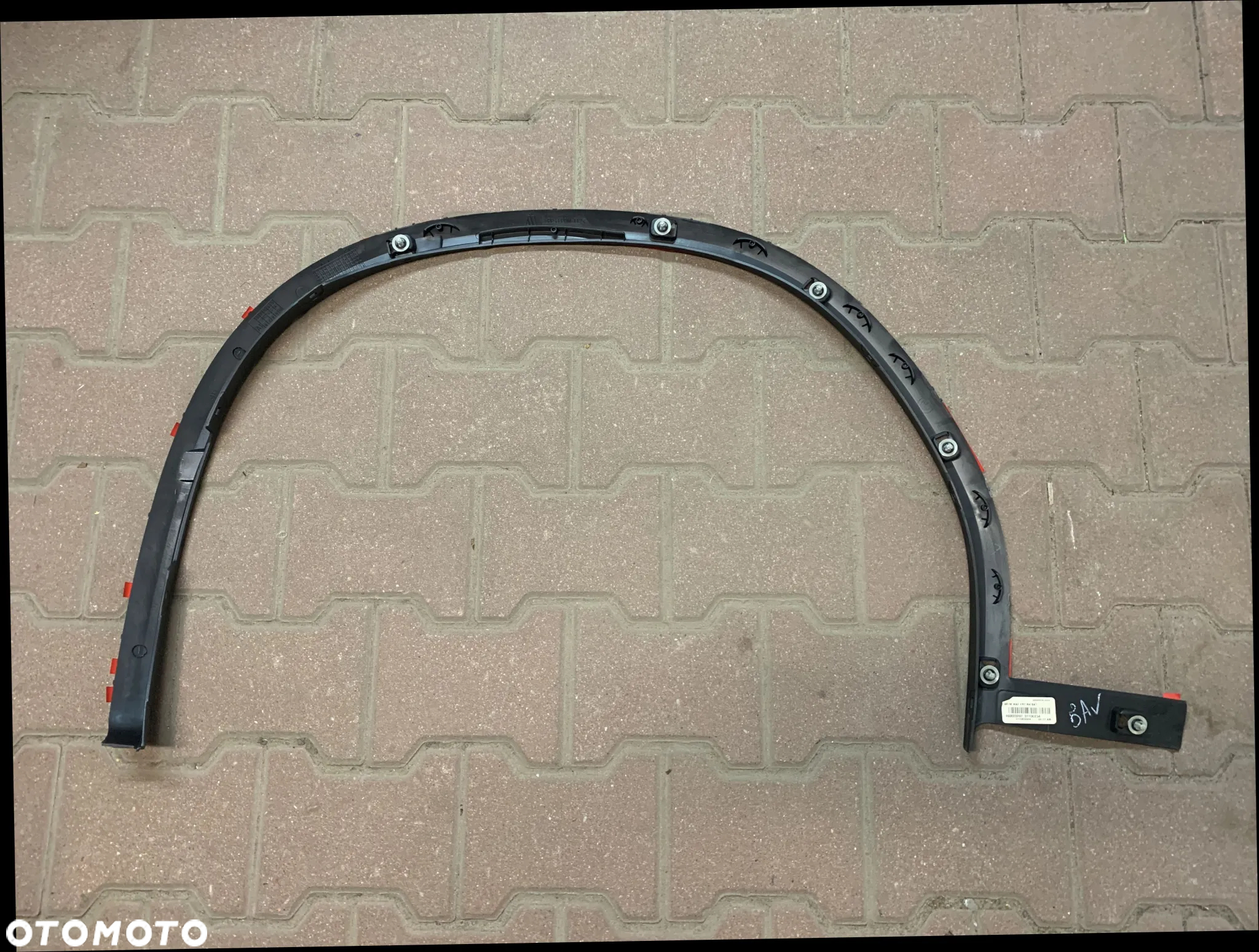 BMW X3 G01 2017- LISTWA NAKŁADKA BŁOTNIKA PRAWY PRZÓD PRZEDNIA PRAWA 460020207 - 2